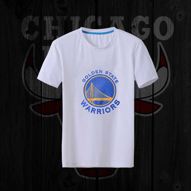 Men's Warriors Fresh Logo White Short Sleeve T-Shirt FengYun,We sell and wholesale Men's Warriors Fresh Logo White Short Sleeve T-Shirt FengYun on line form chian!